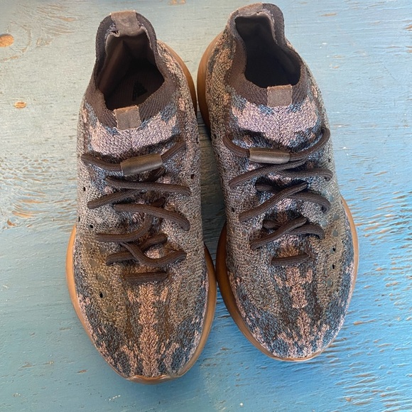 Adidas Camouflage Sneakers in Blue and Brown Yeezy - Picture 6 of 6